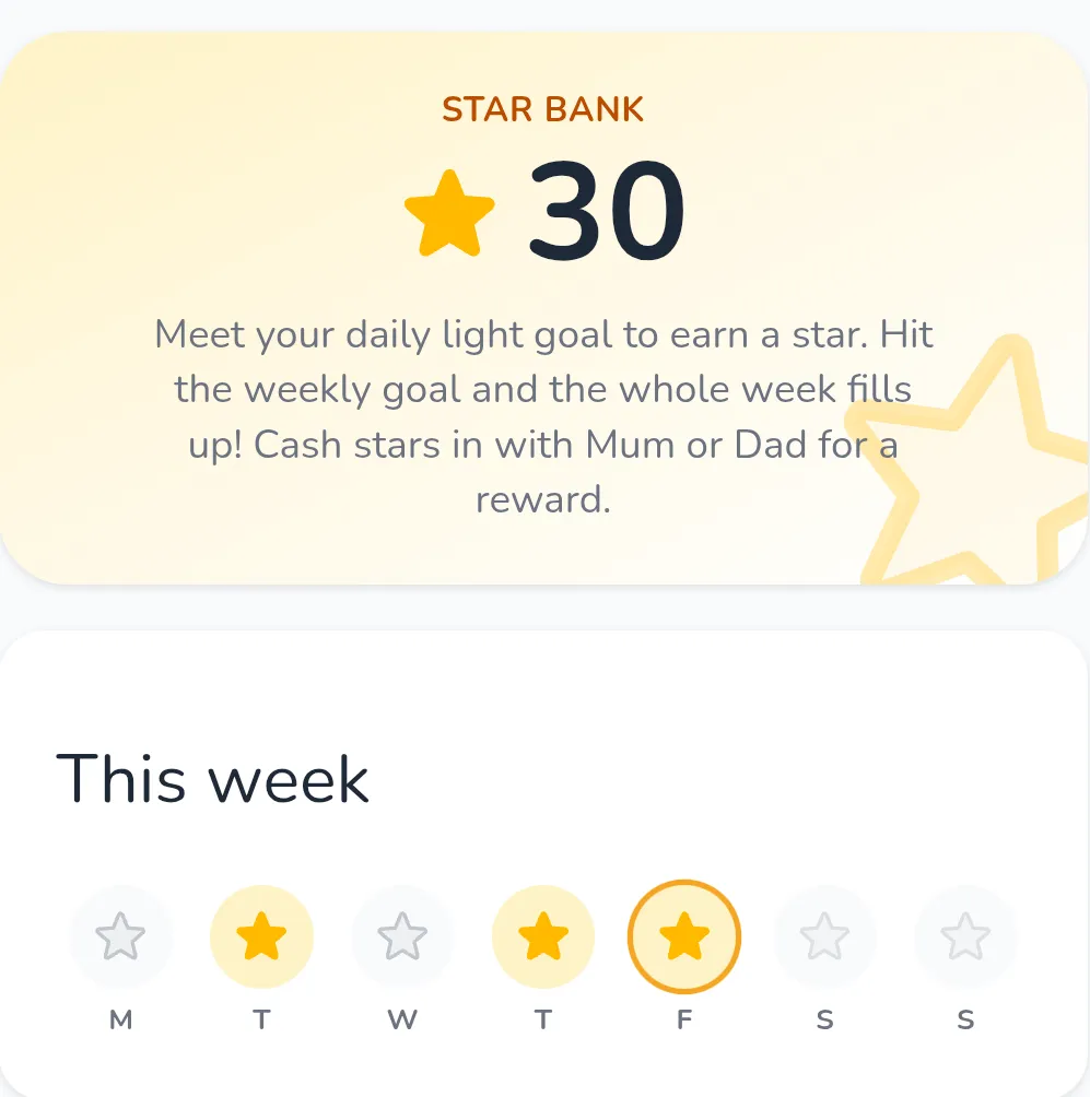 Star bank rewards feature
